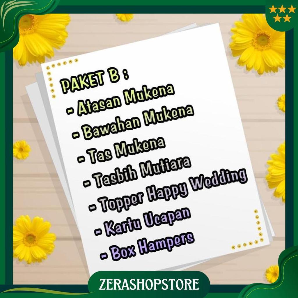 Hampers Mukena - 110 | Kado Hampers Parcel Nikah Wedding Gift Terbaru