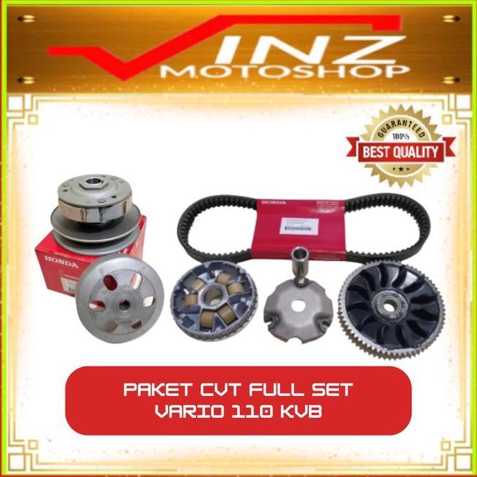 Paket Cvt Komplit Lengkap Full Set Motor Vario 110 Old Lama Karbu