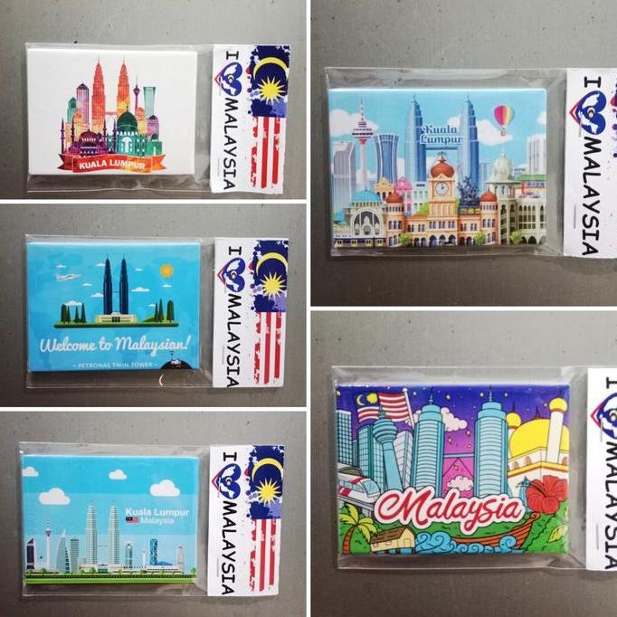 Magnet Kulkas Malaysia | Tempelan Kulkas Malaysia Magnet