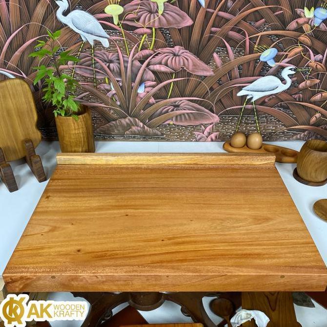 AKPS002 Talenan Kayu Mahoni Besar 60x40 cm Pastri Board