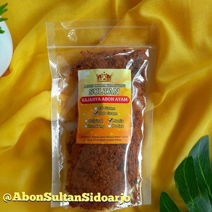 Abon Ayam Kampung Sultan 100 gr pouch