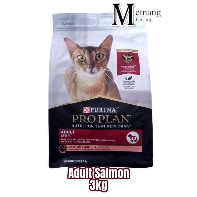 BEBAS ONGKIR - PROPLAN 3Kg -Adult Salmon -Freshpack Cat Food - Makanan Kucing