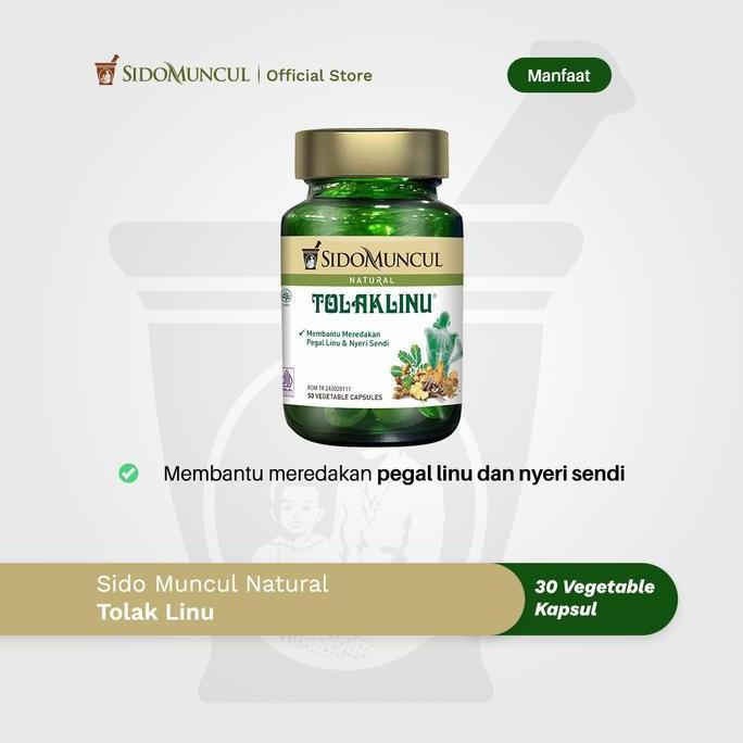 Clearx- Sido Muncul Natural Tolak Linu Capsule Herbal Untuk Pegal Linu Nyeri Sendi