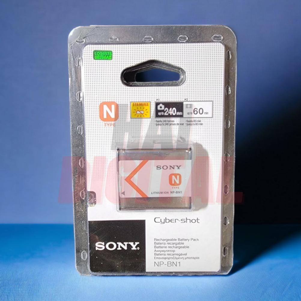 TERBARU Baterai / Baterai Kamera Sony NP-BN1 / NPBN1 / NP BN 1 / NPBN 1 Original Taffware Pabrik New