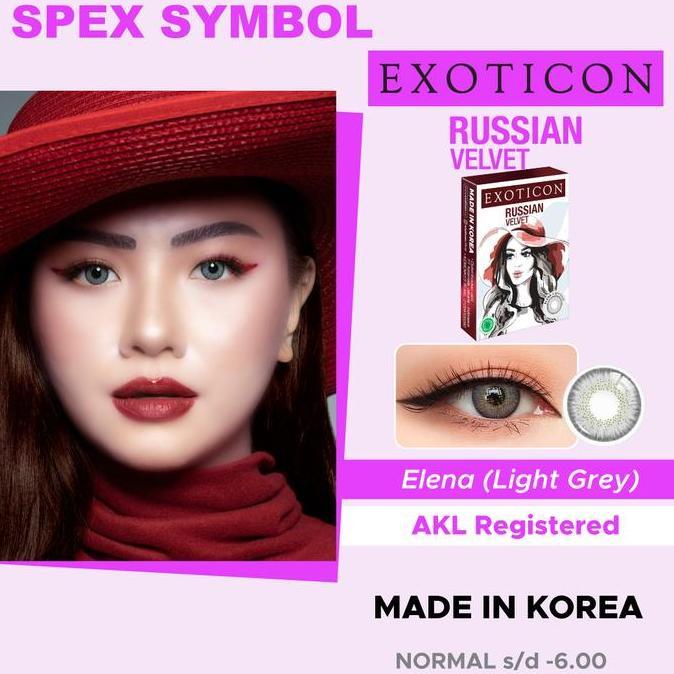 Eyex- (Cod)Softlens Russian Velvet_Softlens Exoticon - Spex Symbol | Softlens Korea | Softlens Norma