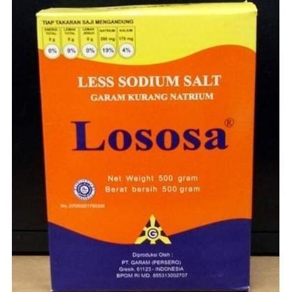 Foodtwin- Lososa Garam Rendah Natrium 500Gr - Garam Himalaya - Salt