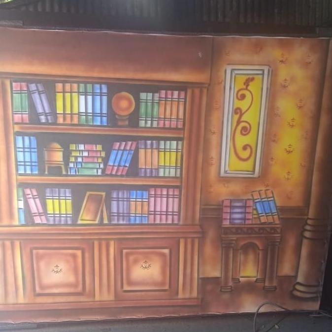 BACKGROUND WISUDA 2.5 X 3M