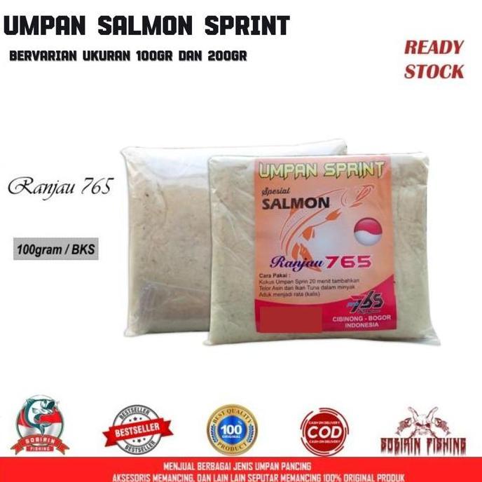 Umpan Salmon Sprint Ranjau 765 - Umpan Dasaran Ikan Mas Allshop
