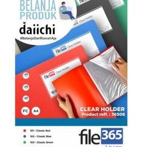 Notbad- Map Clear Holder Daiichi 365 A4 40 Lembar