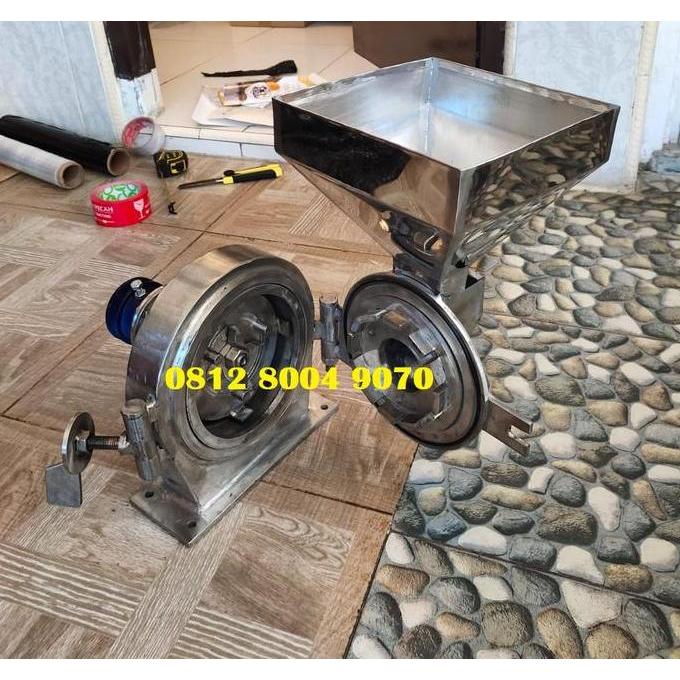 Mesin Disk Mill FFC 15 Stainless Tanpa Rangka - Disk Mill Penepung