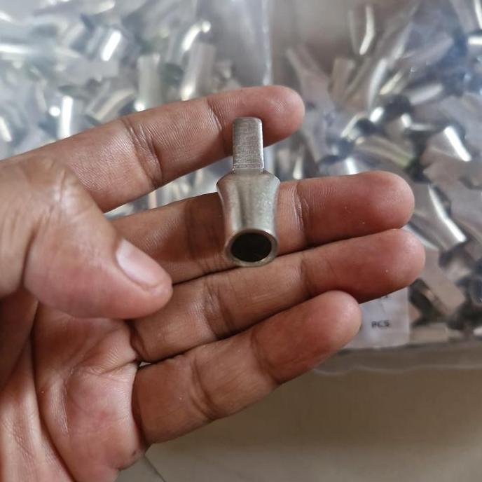 Skun C45 Skun Gepeng 4Mm 6Mm 10Mm 16Mm 25Mm 35Mm Isi 50Pcs 100Pcs Kualitas Terbaik Harga Termurah