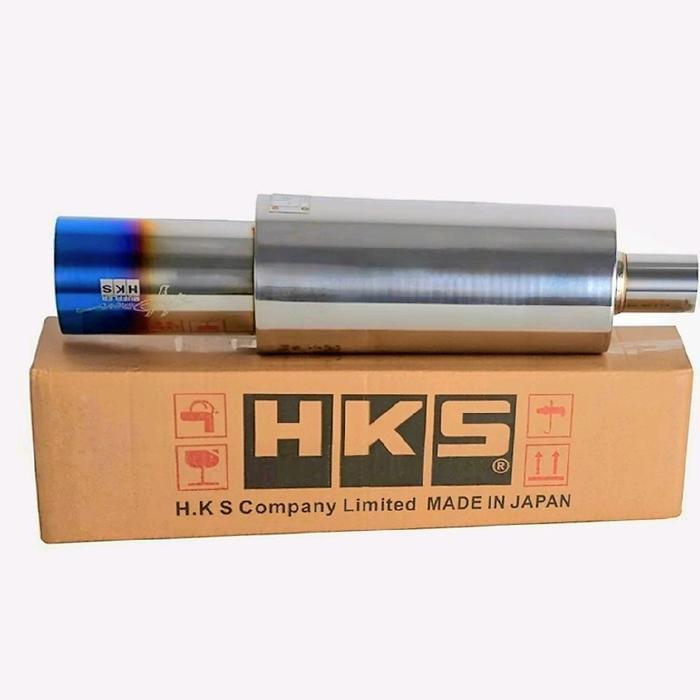 Knalpot Muffler Hks Jasma Rainbow Original Dan Terpercaya