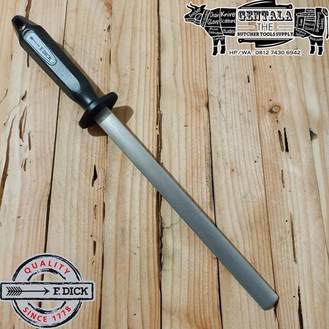 Asahan F. Dick Diamant, Diamond Coated Oval Steel 25cm