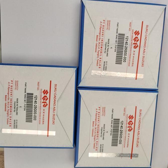 SUZUKI GENUINE PART RING PISTON SUZUKI SATRIA FU KARBU SGP