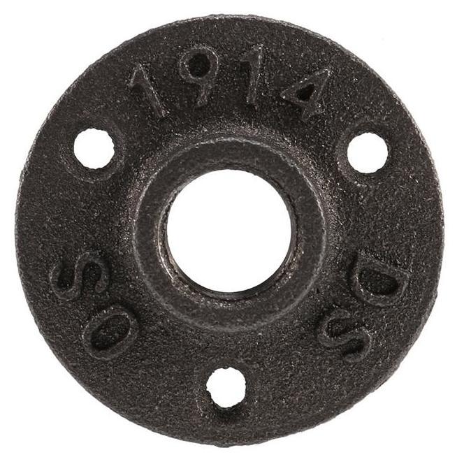 LOLY Flange Drat Besi Flange Drat Dalam Industrial Anti Karat Flange 1/2inch 3/4inch