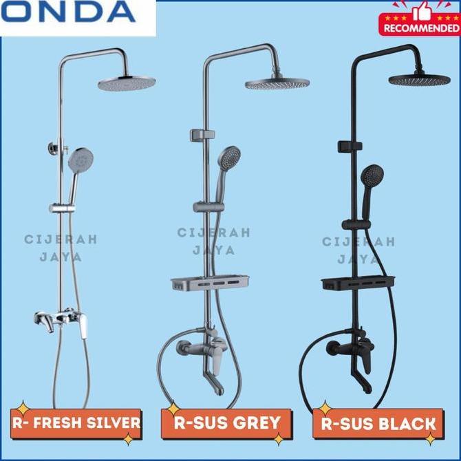 SHOWER COLOUMN SET ONDA R-FRES / SHOWER TIANG PANAS DINGIN ONDA PREMIUM / SHOWER COLOMN PANAS DINGIN