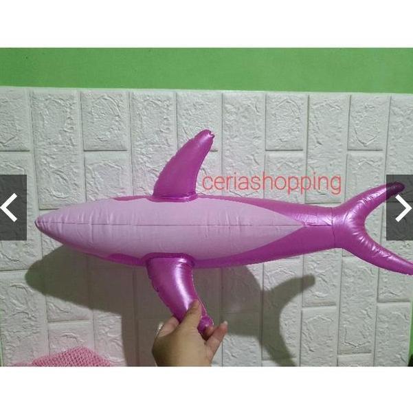 LOLY balon tiup lumba lumba mainan tiup lumba karakter