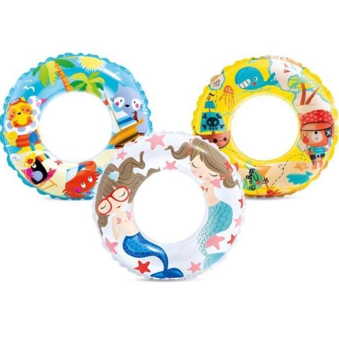 LOLY pelampung renang  intex  59242 ban renang anak usia max 10th