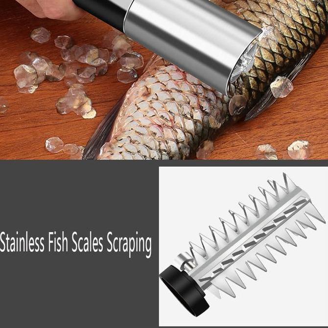 Alat Pembersih Sisik Ikan Elektrik Tahan Lama