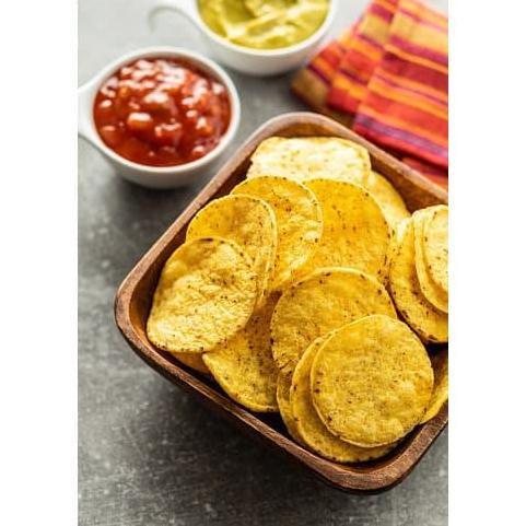 Poco Loco TortillaNacho Chips Plain Round 450g SM