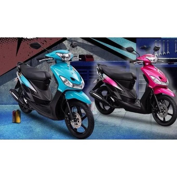 Promo reflektor mio smile set sein lengkap hitam mika bening lampu depan mio smile set lampu sein mi