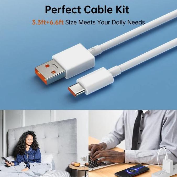 Ready Kabel Charger Xiaomi 3A USB to Type C Original New