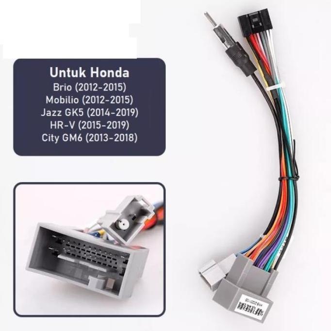 Soket Android Honda HRV Civic FB CRV gen4 Brio Mobilio lama Jazz City