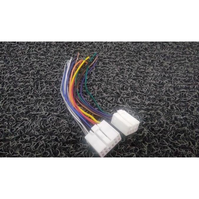 Soket Tape Headunit Toyota Daihatsu Male Cowo Avanza Xenia Fortuner Si