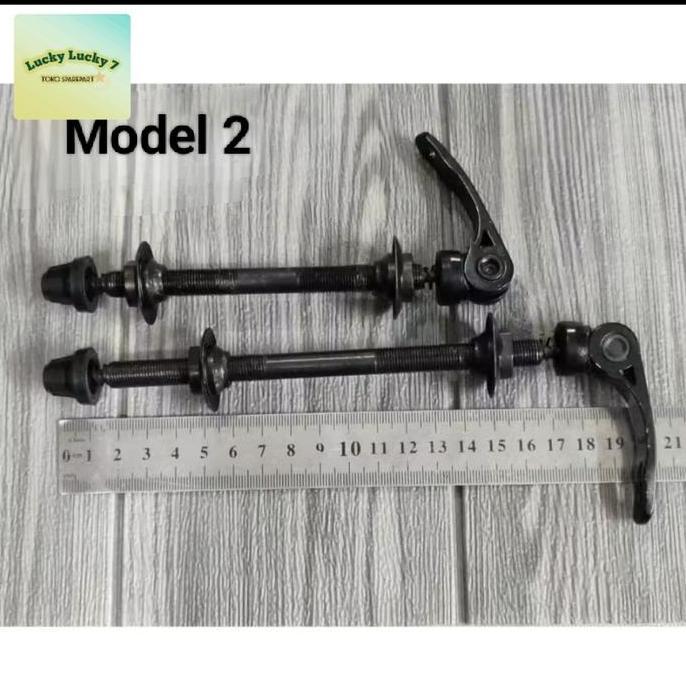 As Qr Quick release As bolong Set Depan dan Belakang