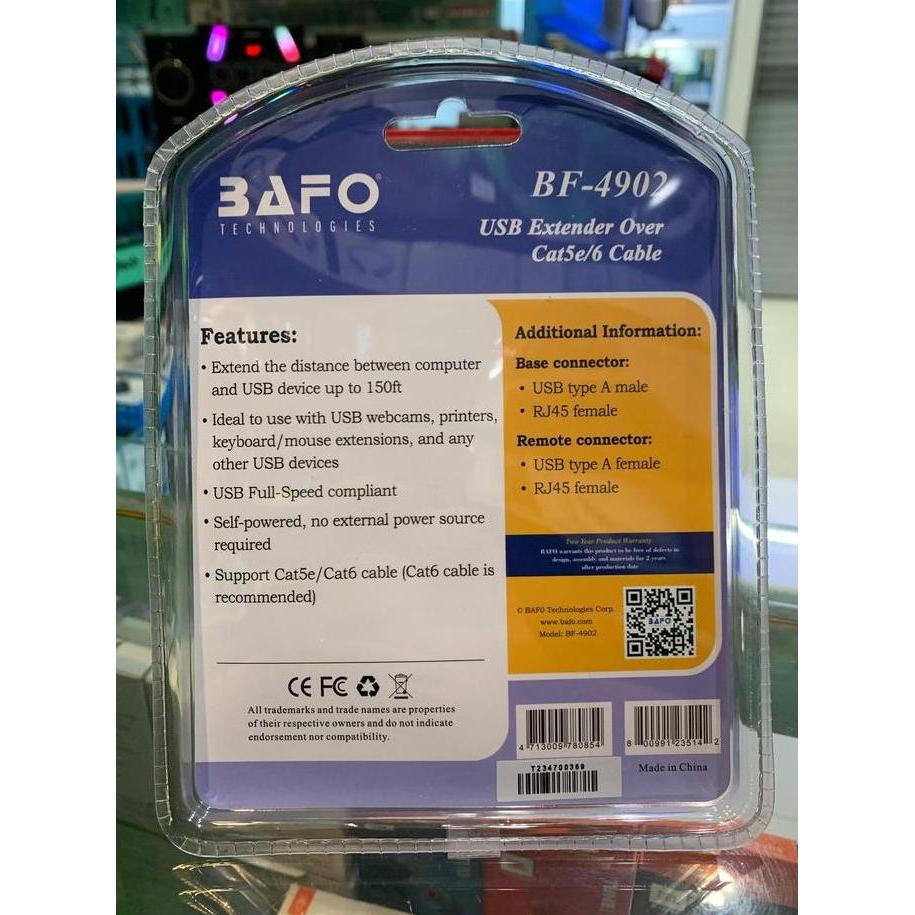 Ready Bafo BF-4902 USB Extender Via UTP