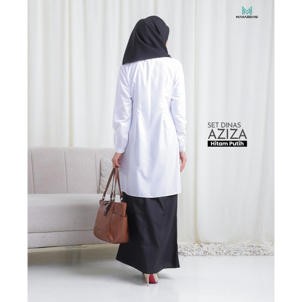 BESTPROMO One Set Dinas, Aziza One Set, Set Dinas, Set Baju Kerja, Tunik Kerja, Seragam PNS, Seragam