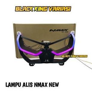 Promo Lampu Alis Depan NMAX New Frame Alis Drl Nmax New 2020-2022 Frame Alis Lampu Depan Nmax New RG