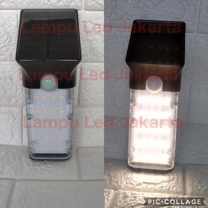 Lampu dinding solar sensor. Lampu dinding sensor tenaga matahari MURAH original