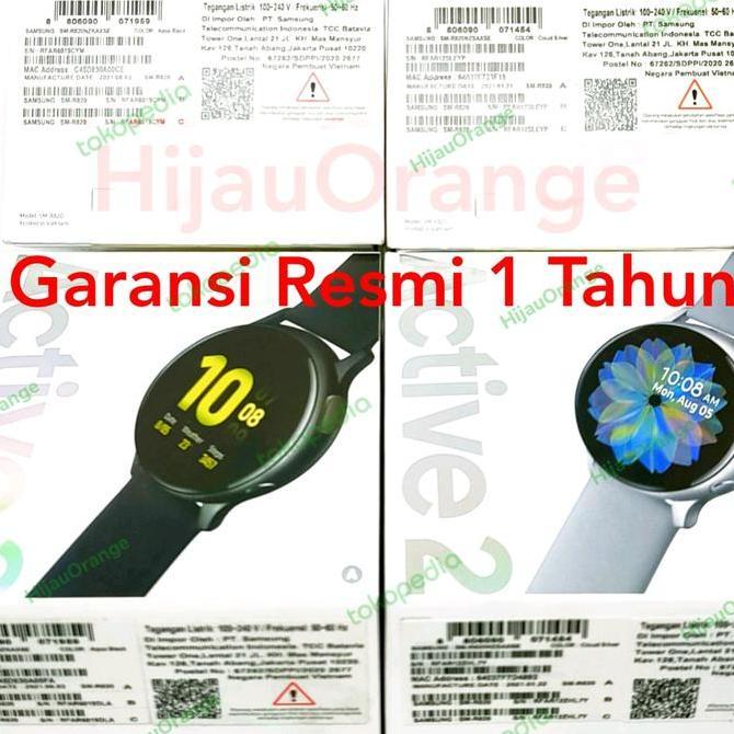 Samsung Galaxy Watch Active 2 44mm Garansi Resmi Active2 Jam SM-R820