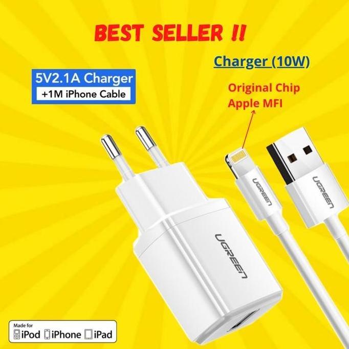 charger iphone ugreen original kabel iphone ugreen pala charger iphone