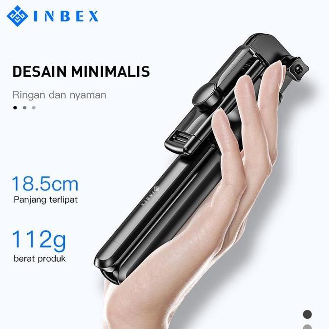 READY INBEX S03 Tongsis tripod selfie stick /70cm Bluetooth Tripod