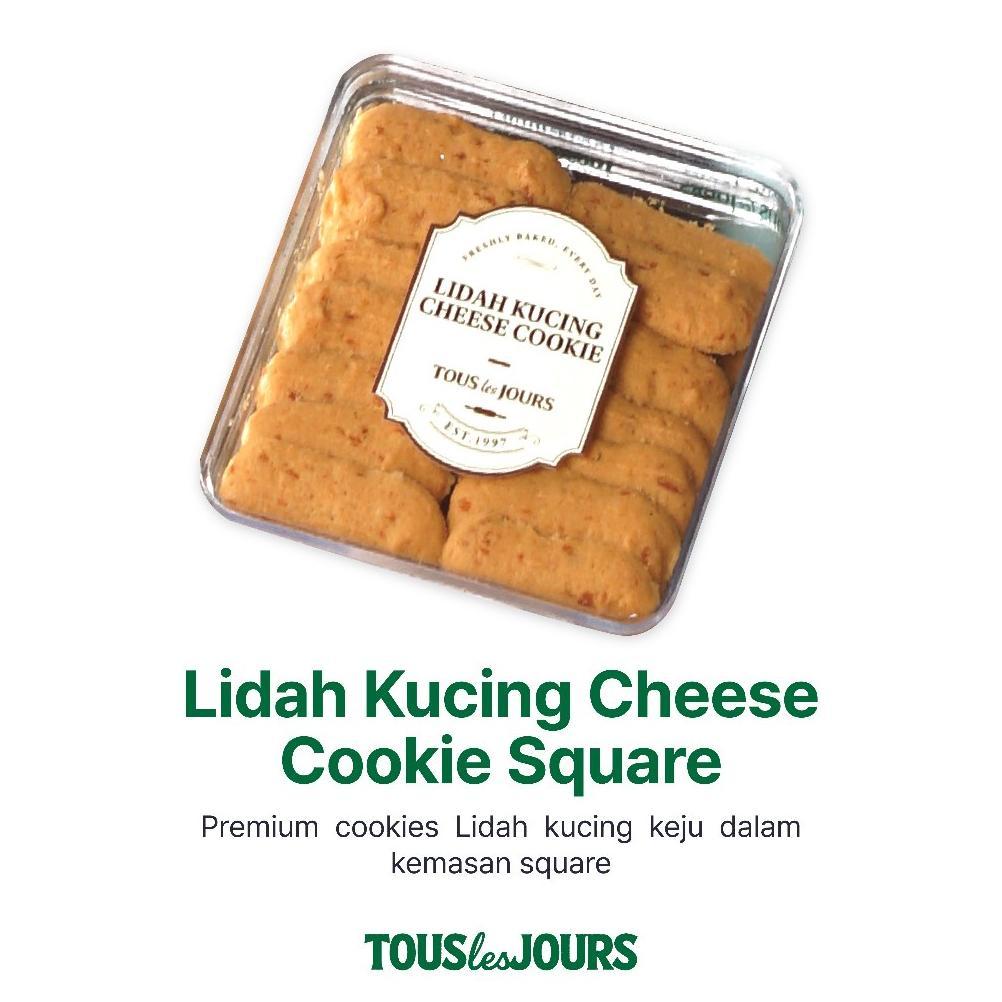 TOUS les JOURS - Lidah Kucing Cheese Cookie Square