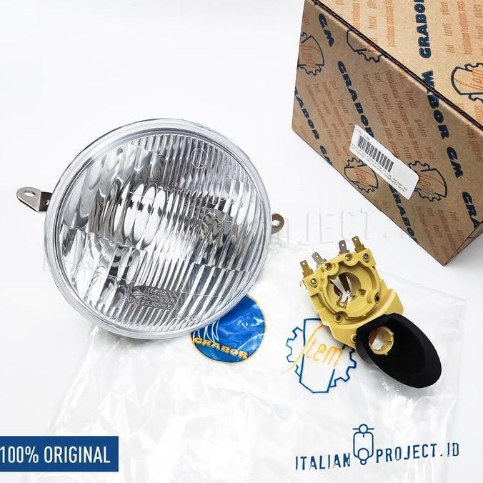 TERBARU - Headlamp Siem Vespa PX Bulat PX Arcobaleno