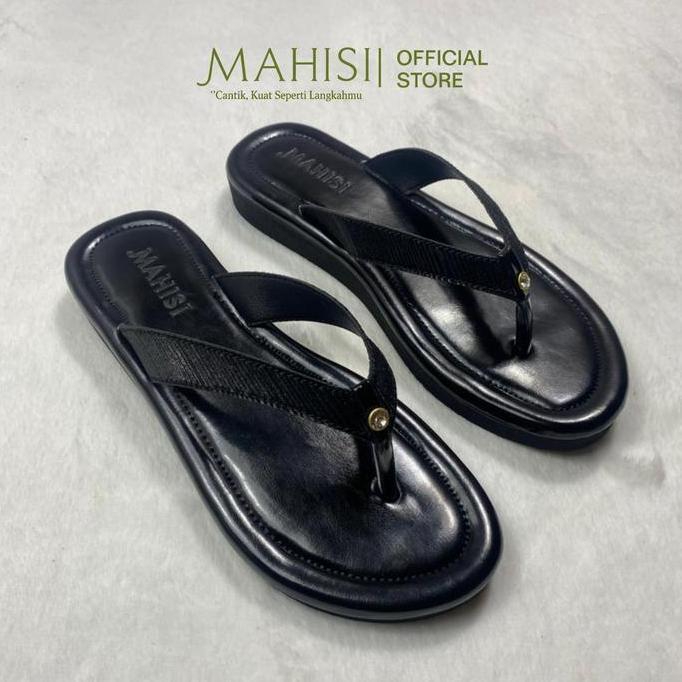 DF91 >> Sandal Wanita Mahisi Vierra Sandal Jepit Glitter Premium Nyaman & Stylish Empuk Anti Slip Te