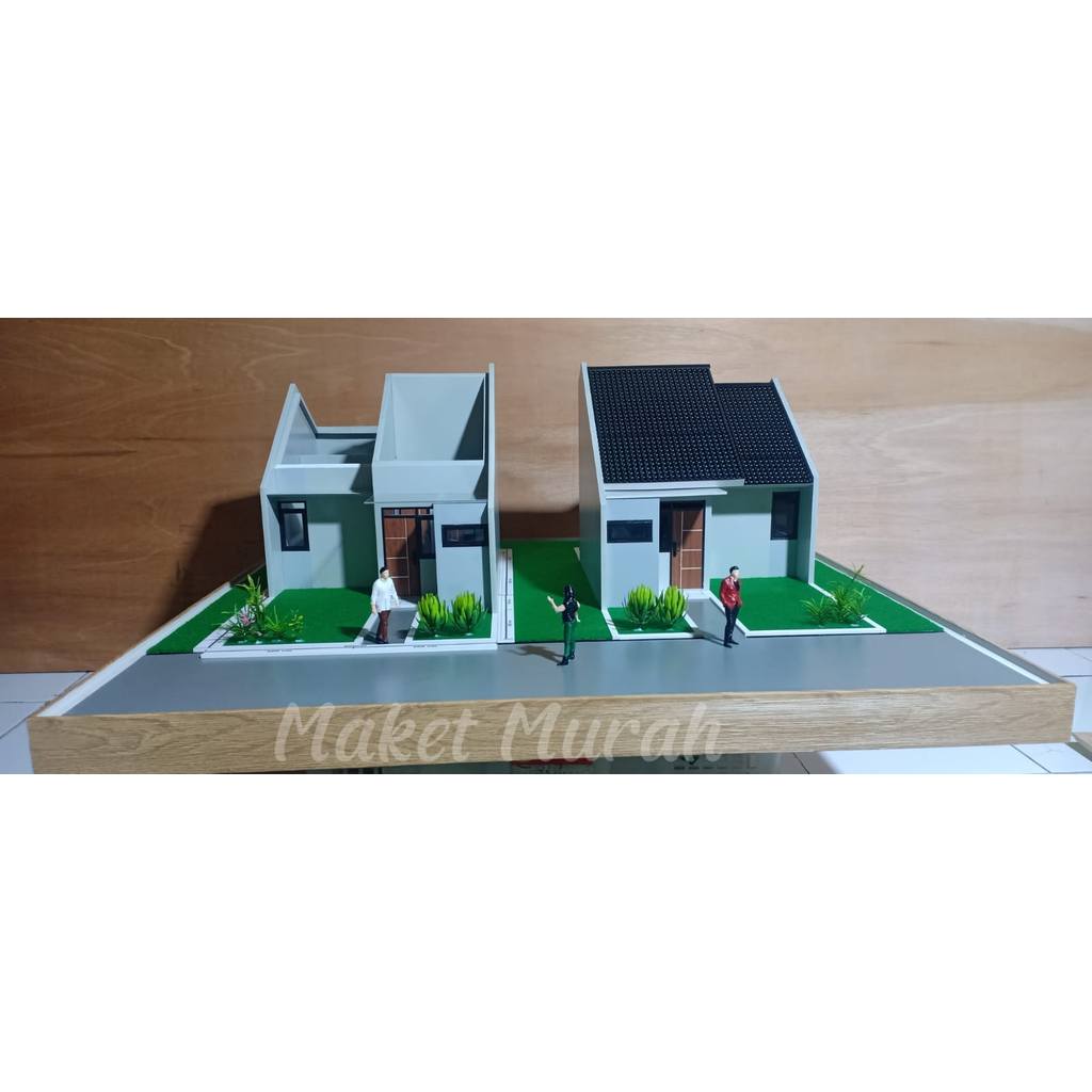 Miniatur Rumah Type 30/66 Maket Rumah Kopel Couple Jasa maket Jasa Miniatur Murah
