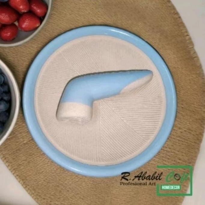 GHURDI COBEK KERAMIK ORIGINAL 18cm +ULEKAN VIRAL COBEK SULTAN BEST SELLER FREE PEKING BUBEL+KARDUS