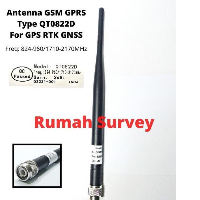 QANTASH Antena GSM GPRS / Antenna GSM GPRS untuk GPS RTK GNSS Type QT0822D