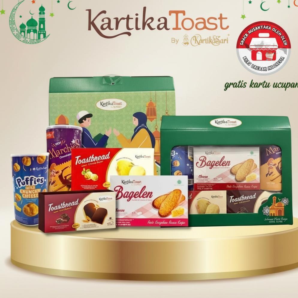 Hampers Kartika Sari Toast Parsel Paket Lebaran Natal Tahun Baru Imlek Hadiah 5s 3s 3s Mini pack
