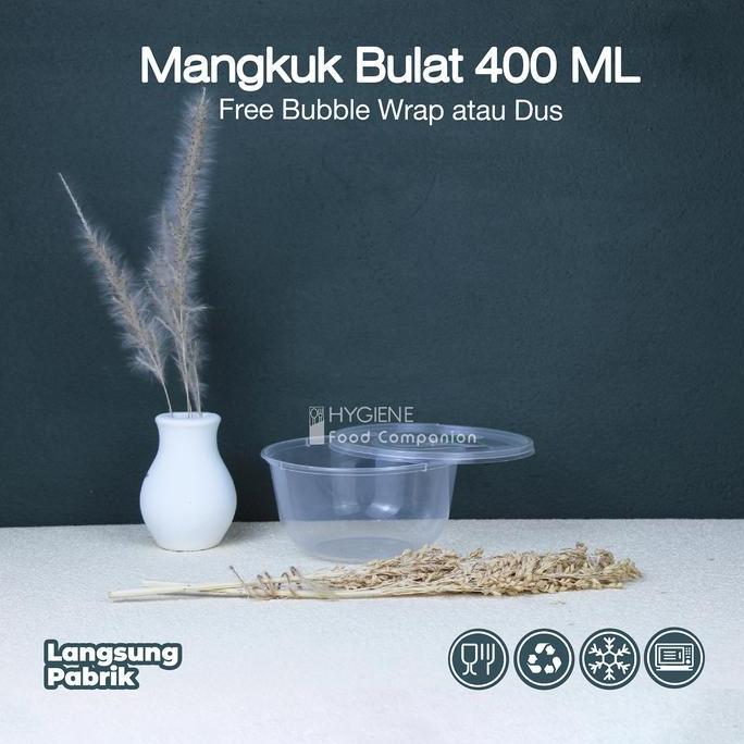 Cup Plastik 400 Ml / Cup Salad / Food Container / Mangkok Grosir