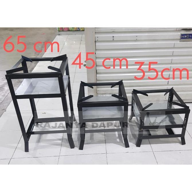 Jagrak Kompor Tinggi 35Cm - Meja Kompor - Meja Siku- Jagrak Kompor Cor