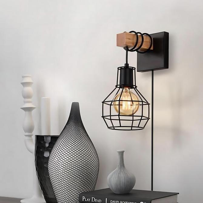 Fitting Lampu Dinding Hias Cafe Nordic Fiting Bohlam Hias terlaris