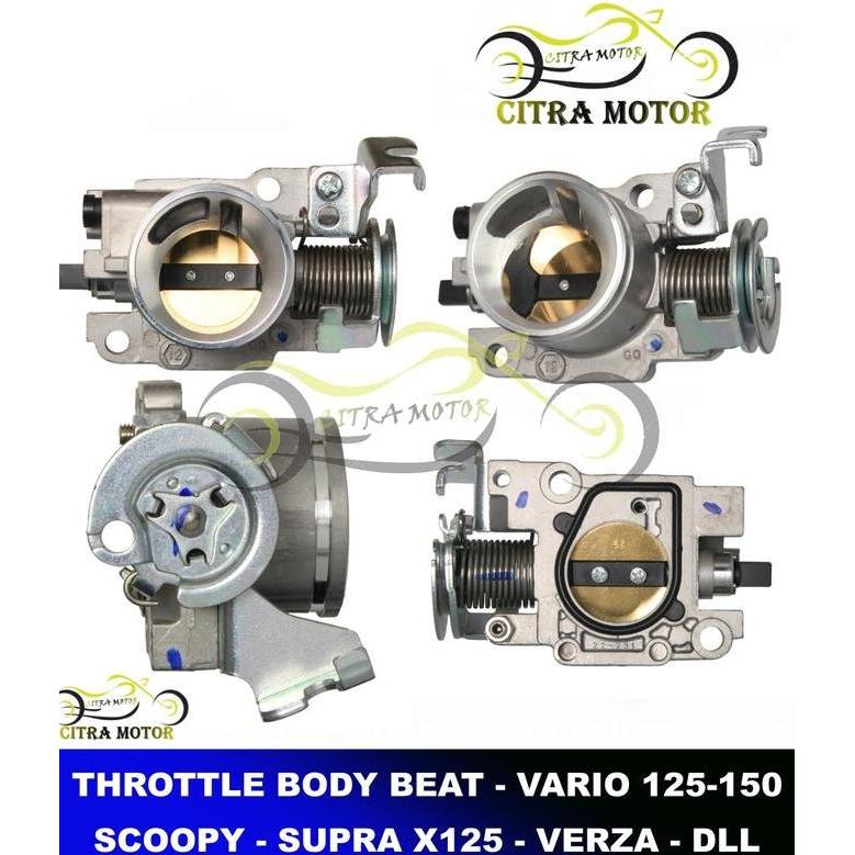 Throttle Body 26 Mm 28Mm 30 Mm Matic Body Wave Kualitas Thailand 110I 125I Honda Vario 125 150 Verza