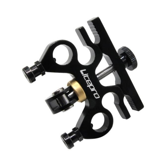 Murah Litepro Holder Pedal QR Buckle Bracket Tempat Pedal Seli Hitam Non COD