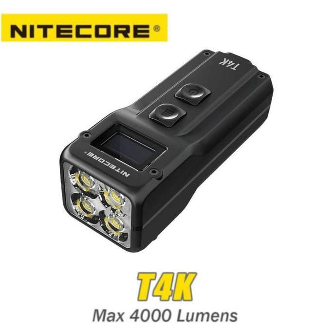 NITECORE Senter Mini LED 4 CREE Super Terang original