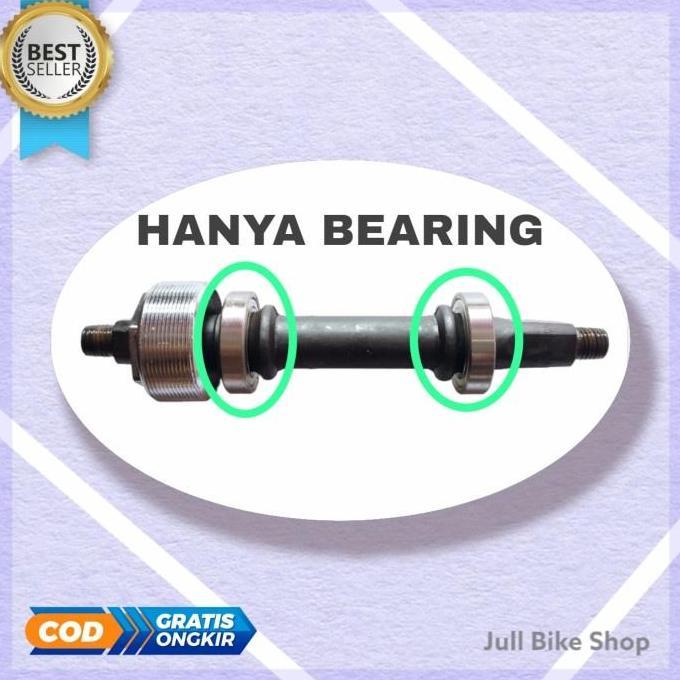 Murah 1 Buah Bearing as tengah pedal sepeda crank pengganti pelor / klahar / klaker 6903 zz engkol m